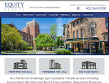 Tablet Screenshot of equityrealty.net